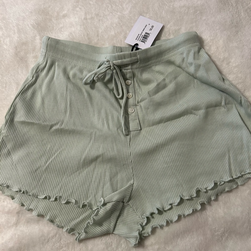 Bandier WSLY Hudson Henley Ribbed Short